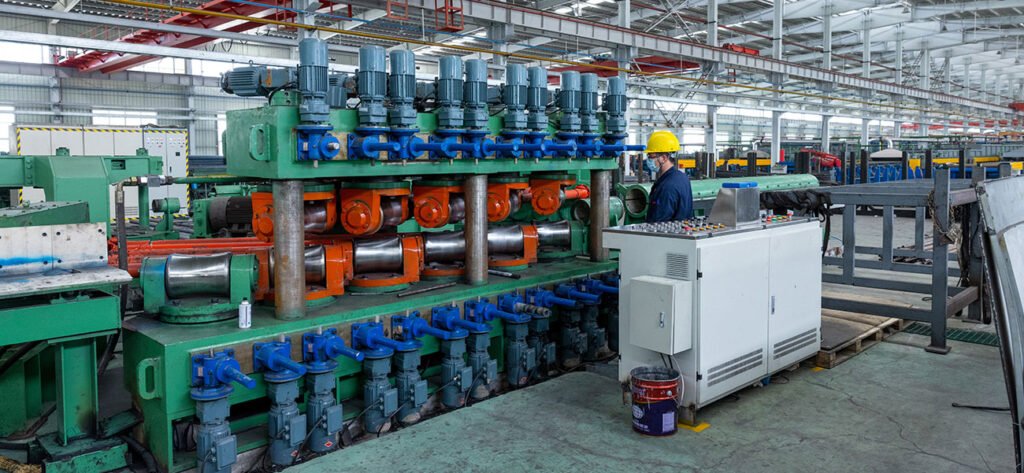 Straightening machine for high-precision G15Cr, 51200, 100Cr6, SKF3L bearing steel pipes and carbon steel pipes